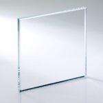 Clear and plain glass